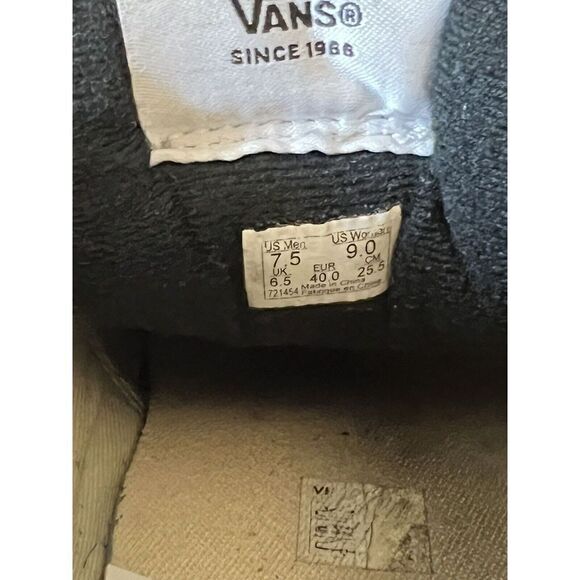 Vans Half Cab 33 DX Paisley Retro Sneaker Purple Cosmic Rodeo Mens Size 7.5 / 9 - Picture 7 of 9